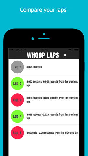 Whoop Laps - Motion activated lap timing system(圖3)-速報App