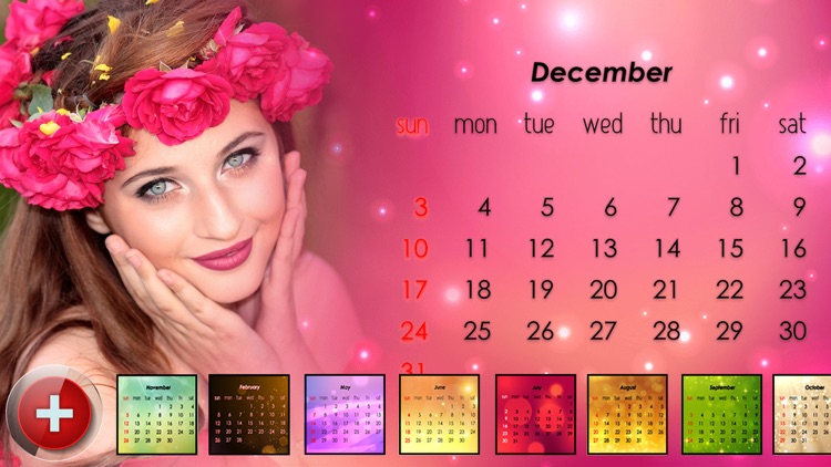 Calendar Photo Frames 2017 & Pic Collage Maker