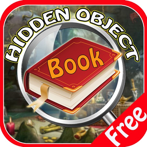 Free Hidden Objects : Book Park Hidden Object Icon