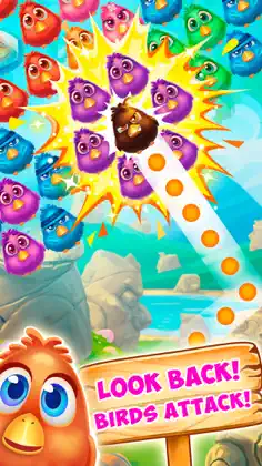 Bubble Birds 4: Match 3 Puzzle Shooter Game - Screenshot 1