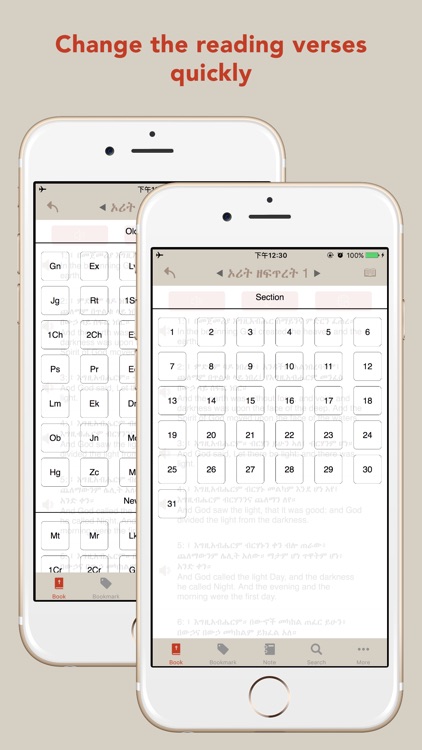 Amharic KJV English Bible screenshot-4