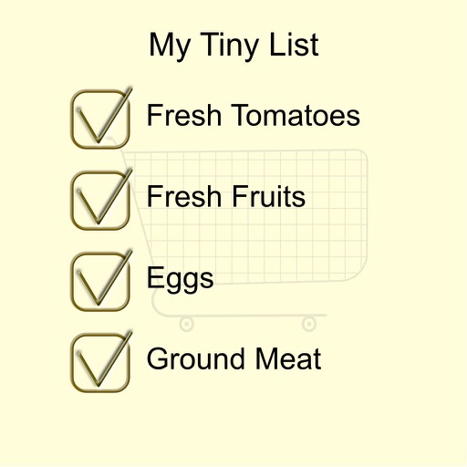 Tiny Shopping List