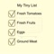 Store all your shopping lists in one convenient place and share whole lists or individual list items between one ore more iDevices