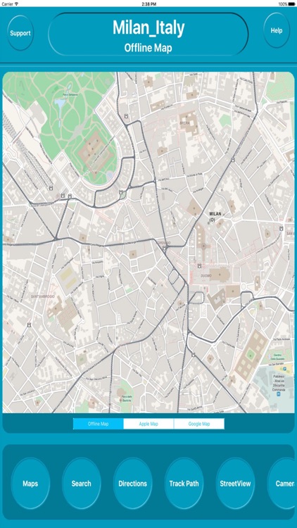 Milan Italy Offline City Maps Navigation & Transit
