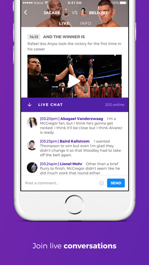 Arena - Sports Chat(圖2)-速報App