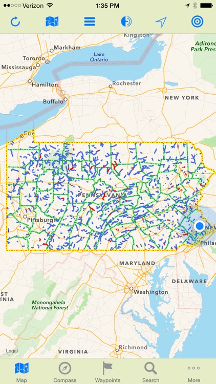 Pennsylvania Trout Stocking Map