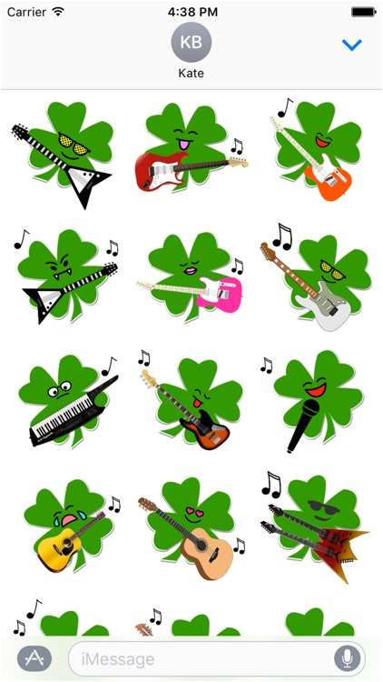 ShamRockers!: Animated Stickers screenshot-4