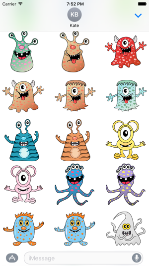 Crazy Monster Sticker Pack(圖2)-速報App