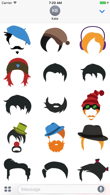 Hairstyle Stickers