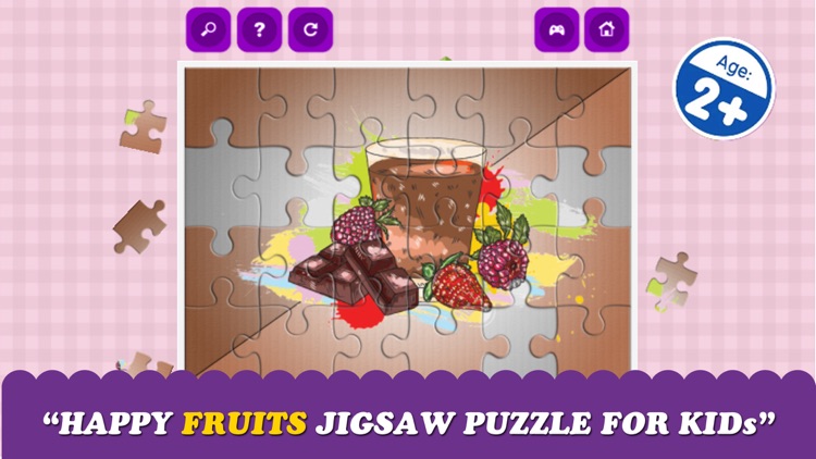 Lively Fruits Jigsaw Puzzle Games