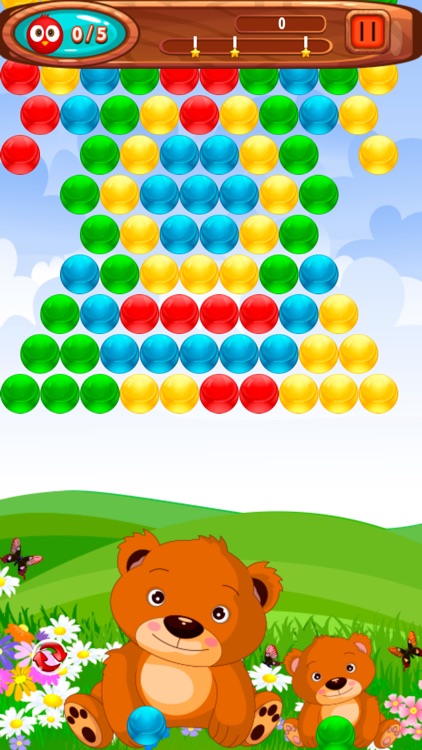 Pop Bear Bubble Shooter - Popping Color Balls