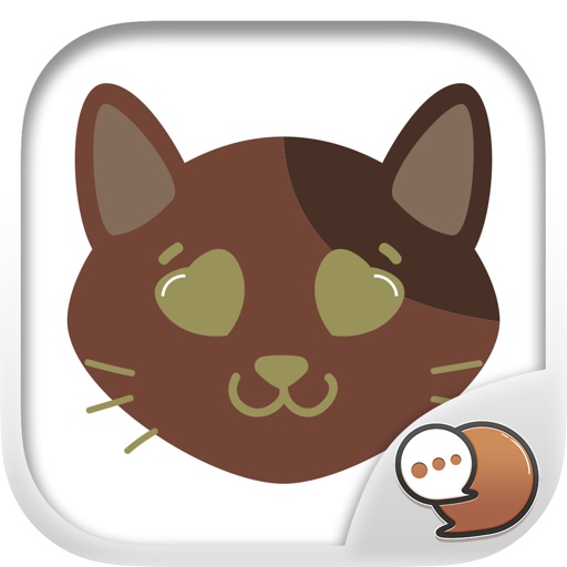 Smiley Cat Feeling Sticker & Keyboard By ChatStick iOS App