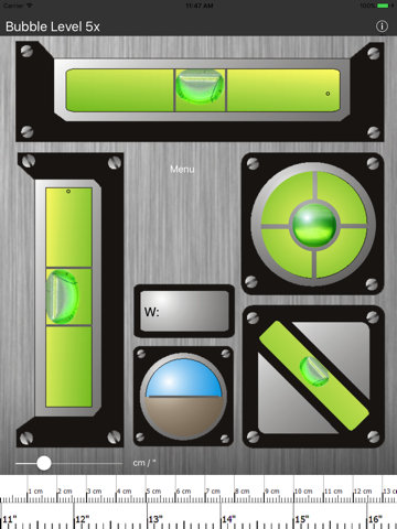 Bubblelevel 5x - náhled