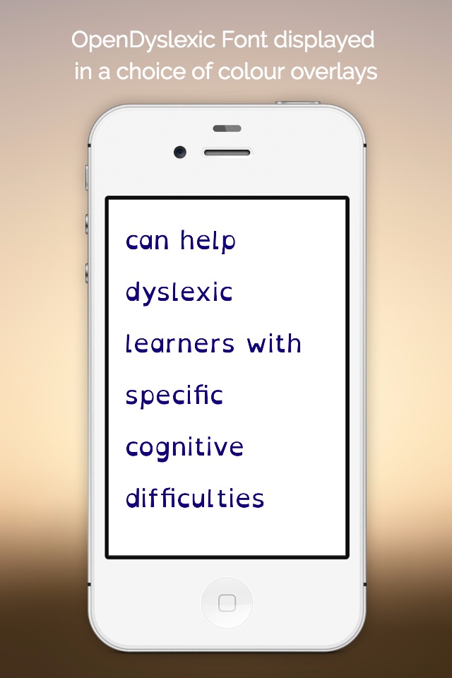 Easy Dyslexia Aid screenshot 2