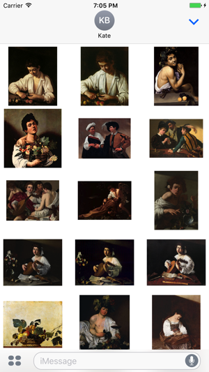 Caravaggio Paintings for iMessage(圖1)-速報App