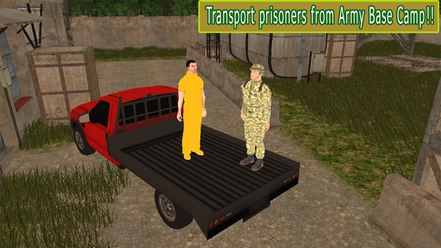 Army Militia Convoy Truck Prisoners Transport 3D(圖2)-速報App