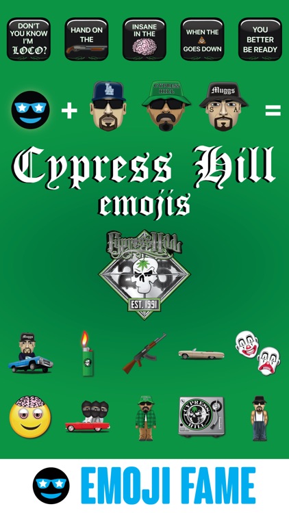 Cypress Hill by Emoji Fame