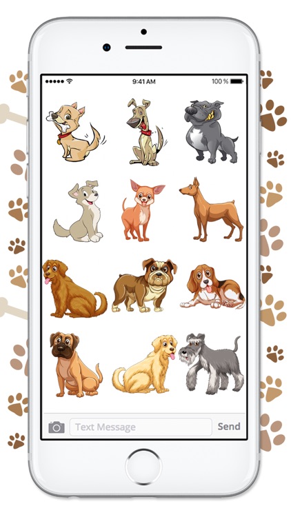 Cute Cartoon Dog Sticker Pack screenshot-3