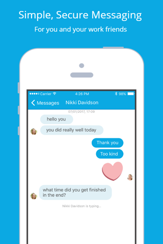 mediBuzz – messaging app screenshot 2
