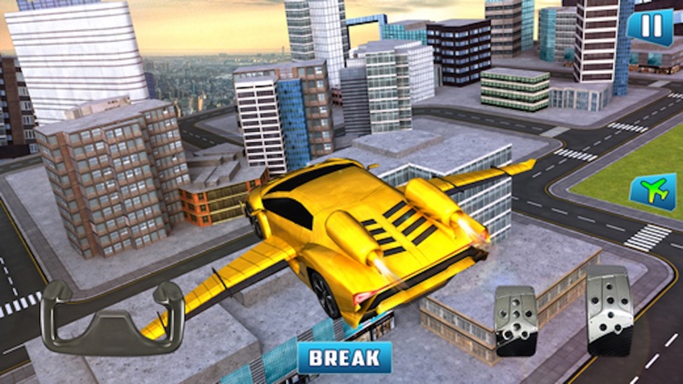 Sports Flying Racing Car Simulator 3d Games