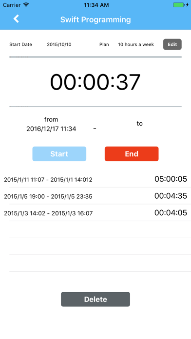 How to cancel & delete MokuMokuTimer - App for recording your study hours from iphone & ipad 2