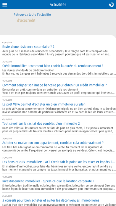 How to cancel & delete ACE Crédit Immobilier from iphone & ipad 3