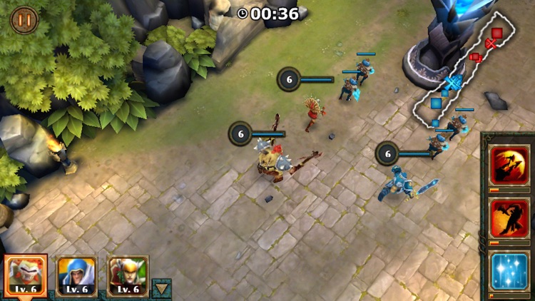 Legendary Heroes - offline MOBA
