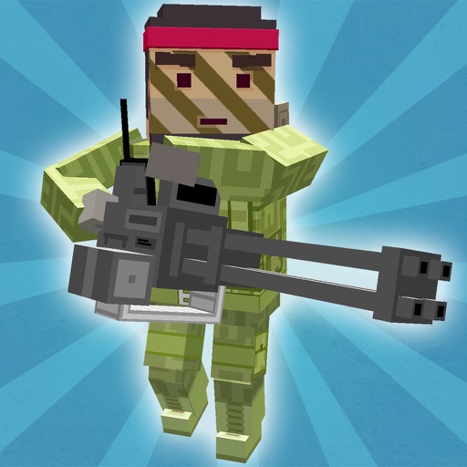 Blocky Army - Moving Tower Defense iOS App