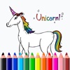 Junior Draw Games Little Unicorn Coloring Pages