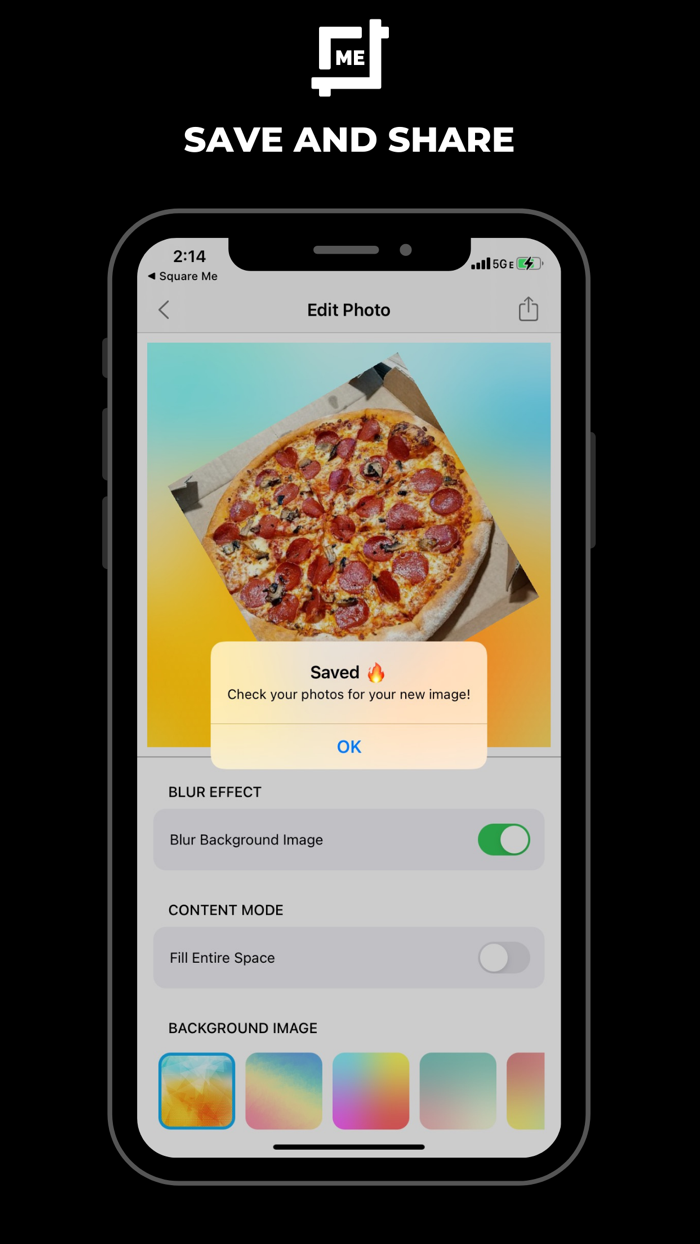 Square Fit  No Crop for IG