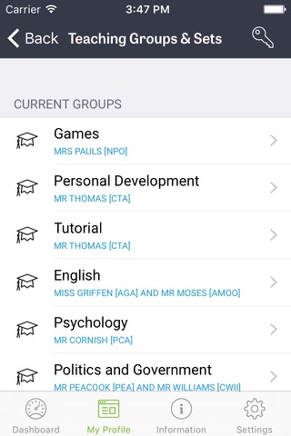 iStudent App screenshot 3
