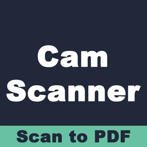 Scan to PDF CamScanner Word Document Converter Icon