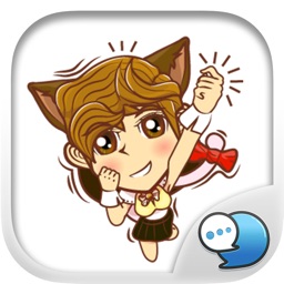 Cat Lady Stickers & Emoji Keyboard By ChatStick