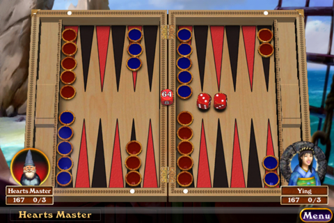 Hardwood Backgammon - náhled