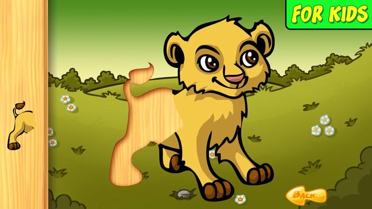 Baby Animals - Wooden Preschool Puzzle for Kids screenshot-4