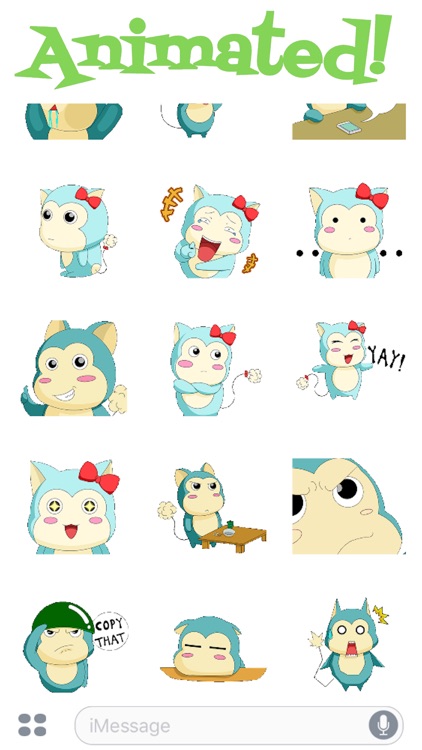 Blue Cat Funny Animated screenshot-3