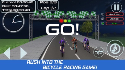 How to cancel & delete City Bicycle Racing: Cycle Championship 3D from iphone & ipad 1
