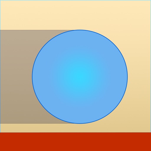 Tunnel Ball 2D - Bounce and Avoid iOS App