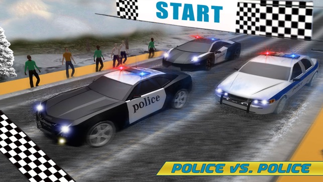 Police Chase Hill Car 3D: Cops Auto Racing Driver(圖2)-速報App