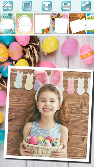 Happy Easter photo frames for album – Pr