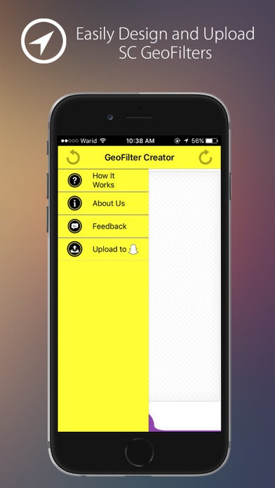 Geofilter Creator - Create Geofilters for Snapchat Screenshot on iOS