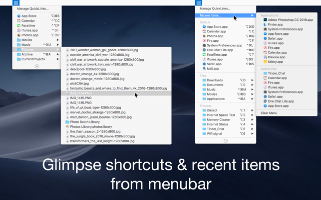 ‎QuickLinks as Shortcuts Screenshot