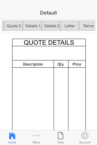 Business Estimate screenshot 4