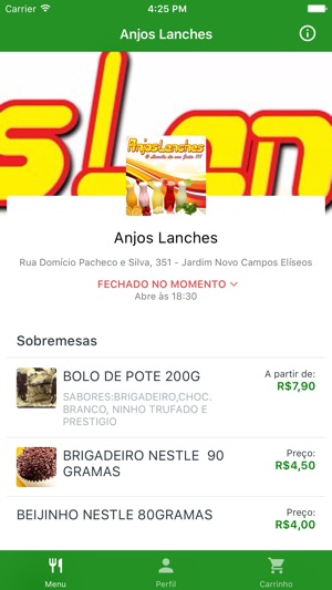 Anjos Lanches Delivery