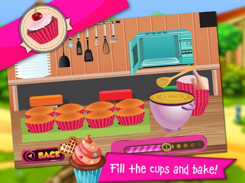 パパカップケーキメーカーベーカリーゲーム2017のおすすめ画像4