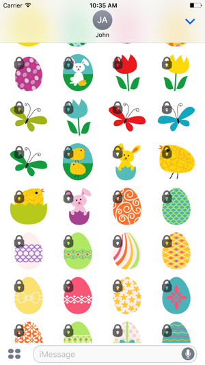 Springtime Easter Stickers(圖3)-速報App