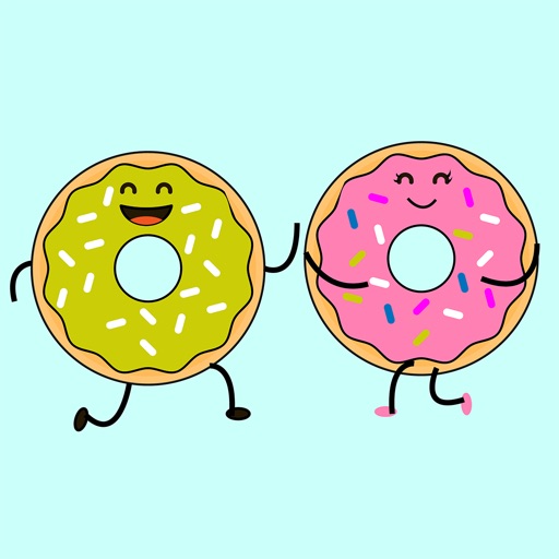 Animated Donut Lovers Stickers icon