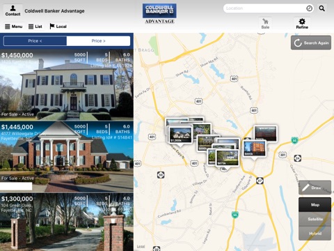 Fayetteville Homes for Sale for iPad screenshot 2