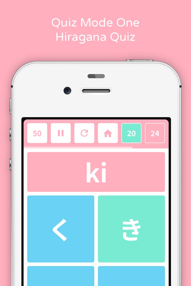 Pastel Daily Kana Quiz (Hiragana & Katakana Test) screenshot 2