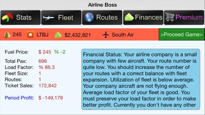 Airline Boss - Airline Manager Game Screenshot on iOS